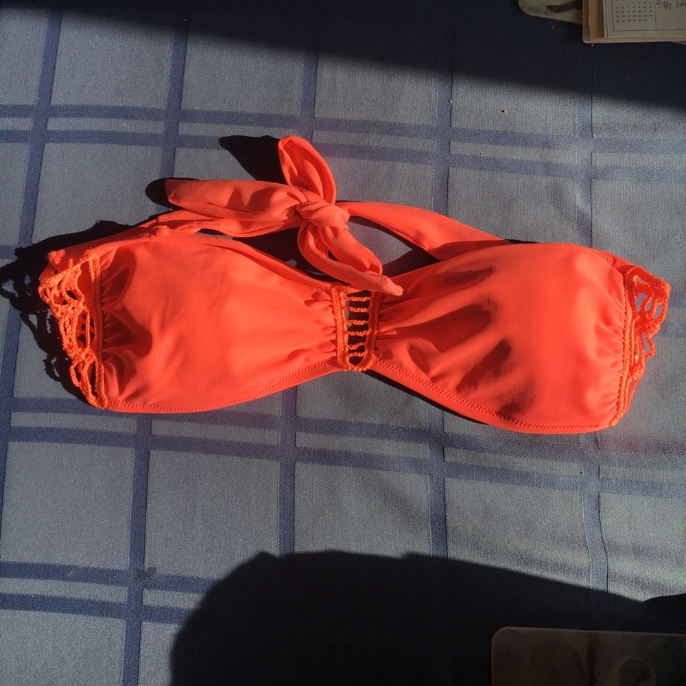 Bandeau bathing suit top